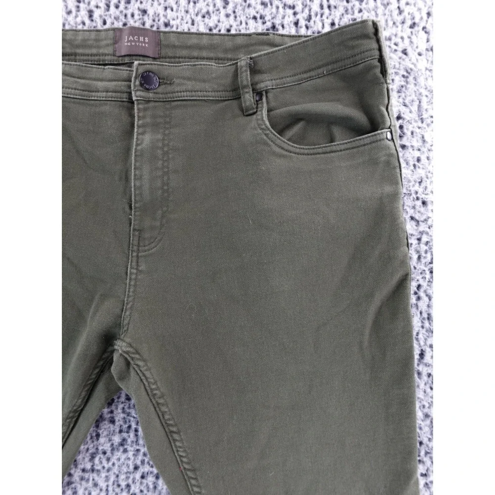 Jachs NY Olive Green‎ Chino Pants Slim Fit Mens Size 40x29